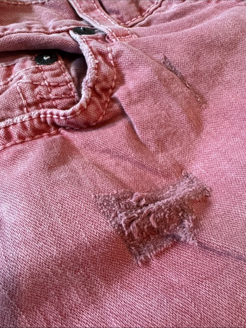 Men’s True Religion Distressed Shorts